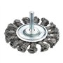 Connex COM214075 Brosse ronde torsadé pour perceuses en Fil métallique