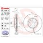 Brembo 09.A758.11 - Disque du Frein Avant avec revêtement anti-corrosion UV - 1 Disque