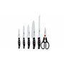 Zwilling Twin Pollux Lot de 5 couteaux + ciseaux domestiques multifonctions Noir
