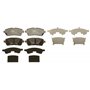 TRW GDB3437 Kit De Plaquettes De Frein Frein à Disque COTEC pour Ford Fiesta VI (CB1