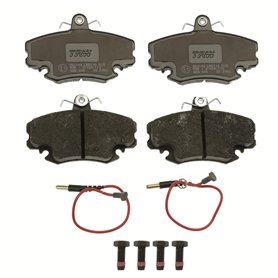 TRW GDB400 Kit De Plaquettes De Frein Frein à Disque COTEC pour Renault Clio MIO II (BB_, CB_) 1998-2016 Essieu Avant et autres  TRW GDB400 Kit De Plaquettes De Frein Frein à Disque COTEC pour Renault Clio MIO II (BB_