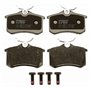 TRW GDB1504 Kit De Plaquettes De Frein Frein à Disque COTEC pour Peugeot 308 I (4A_