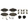 TRW GDB1542 Kit De Plaquettes De Frein Frein à Disque COTEC pour Mercedes-Benz Classe E (W211) 2002-2009 Essieu Avant et autres