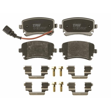 TRW GDB1557 Kit De Plaquettes De Frein Frein à Disque COTEC pour Volkswagen Transporter MK VI Fourgon (SGA