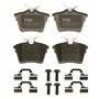 TRW GDB1596 Kit De Plaquettes De Frein Frein à Disque COTEC pour Peugeot 407 (6D_) 2004-2011 Essieu Arrière et autres véhicules