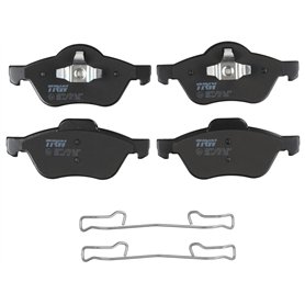 TRW GDB1687 Kit De Plaquettes De Frein Frein à Disque COTEC pour Renault Clio III (BR0/1, CR0/1) 2005-2014 Essieu Avant et autre TRW GDB1687 Kit De Plaquettes De Frein Frein à Disque COTEC pour Renault Clio III (BR0/1