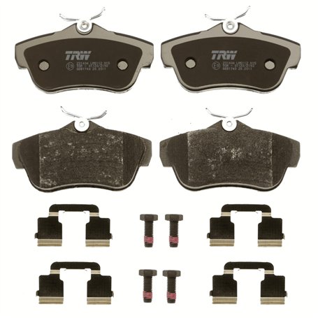 TRW GDB1740 Kit De Plaquettes De Frein Frein à Disque COTEC pour Citroen Jumpy Camionnette 2007-2016 Essieu Arrière et autres vé