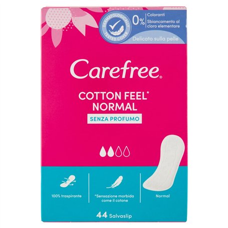 Carefree Lot de 44 protège-slips respirants