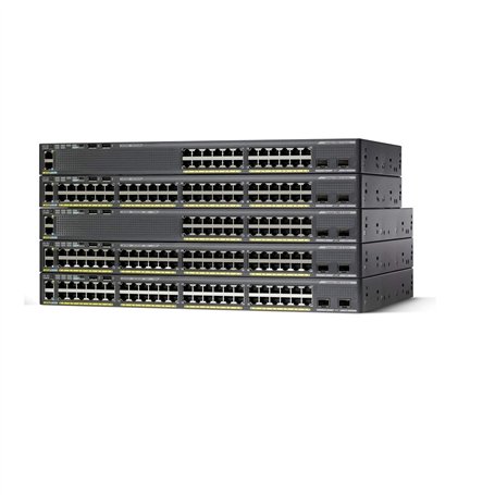 CISCO Catalyst WS-C2960XR-24TD-I commutateur réseau Géré L2 Gigabit Ethernet (10/100/1000) Noir