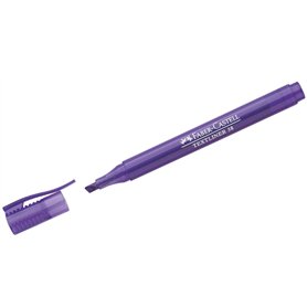 FABER-CASTELL Surligneur TEXTLINER 38 Pte Biseautée Violet FABER-CASTELL Surligneur TEXTLINER 38 Pte Biseautée Violet
