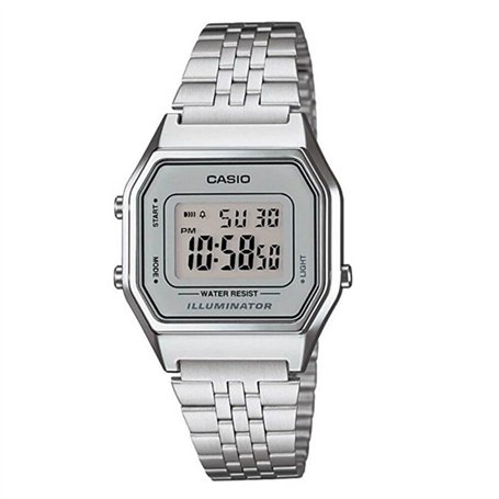 Casio Montre Femme Digitale avec Bracelet en Acier Inoxydable – LA680WA-7D