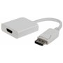 Gembird A-DPM-HDMIF-002-W Adaptateur Displayport M vers HDMI 10 cm Blanc