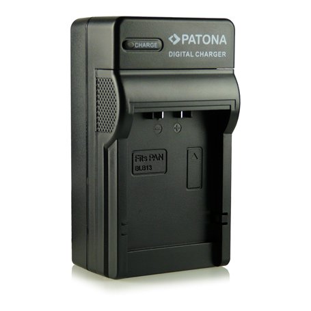 PATONA 3en1 Chargeur pour DMW-BLB13 Batterie Compatible avec Panasonic Lumix DMC-G1 DMC-G2 DMC-G10 DMC-GF1 DMC-GH1