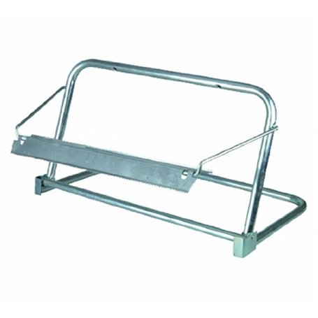 UNITEC 91825 Porte-Rouleau de Papier Toilette Mural en métal galvanisé Robuste pour Rouleaux de Papier jusqu'à 45 cm de Large av