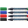 Schneider Assortiment de 3 + 1 marqueurs pour tableau