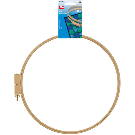 Prym 611683 Tambour à Quilter Bois de hêtre avec vis