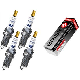 BRISK Iridium Premium+ Plus P9 1706 Bougies d'allumage, 4 pièces BRISK Iridium Premium+ Plus P9 1706 Bougies d'allumage