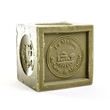 Savon de Marseille Solide – Enrichie en Huile d’Olive et de Coprah – Fabriquée Selon la Recette Traditionnelle- 100% Naturel – F