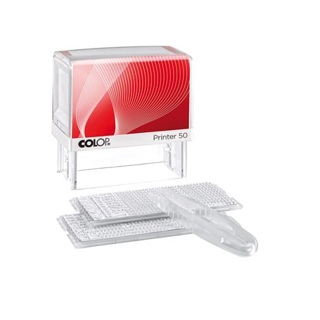 Colop Tampon 50/2 Set 8 lignes à fabriquer soi-même