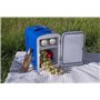 Rosenstein & Söhne Mini réfrigérateur 2 en 1 avec prise 12/230 V - bleu