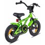 PROMETHEUS BICYCLES Velo Enfant 3 Ans Garcon vélo Fille 12 Pouces a Roulette pour 3 a 5 Ans - BMX en Vert