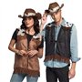 Boland 54323 Gilet Western pour Adulte Marron Taille L/XL