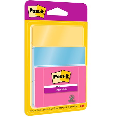 Post-it Notes Autocollantes Super Sticky