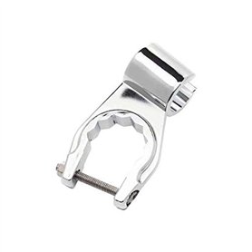 Disflex - Support de douchette cavalier chromé à fixer sur la robinetterie de douche ou baignoire Disflex - Support de douchette cavalier chromé à fixer sur la robinetterie de douche ou baignoire