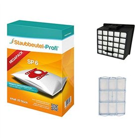 Lot de 10 sacs d'aspirateur + 1 filtre HEPA + 1 protection moteur pour Siemens VSZ 3 série Z 3.0 Staubbeutel-Profi® Lot de 10 sacs d'aspirateur + 1 filtre HEPA + 1 protection moteur pour Siemens VSZ 3 série Z 3.0 Staubbeutel-Profi®