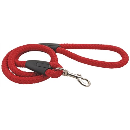 CHAPUIS SELLERIE Laisse pour Chien Corde Polypropylène Rouge