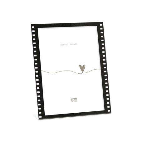 Deknudt Frames S58RJ2V Cadre Photo Motif Film Vertical Résine Noir 10 x 15 cm