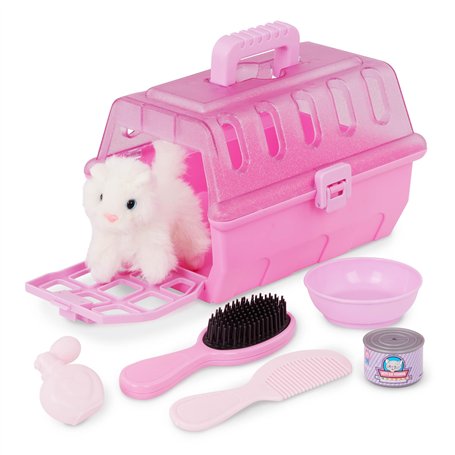 Play Circle – Jouet kit de toilettage pour Animaux domestiques – Jeu d'imagination avec Transport