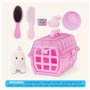 Play Circle – Jouet kit de toilettage pour Animaux domestiques – Jeu d'imagination avec Transport, Peluche, Brosse, Nourriture e