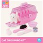 Play Circle – Jouet kit de toilettage pour Animaux domestiques – Jeu d'imagination avec Transport, Peluche, Brosse, Nourriture e