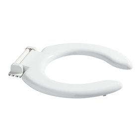 Rossignol Siège de toilette WC thermodur sans contact sans couvercle Classique Blanc