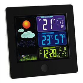 TFA Dostmann Sun Station météo sans fil, 35.1133.01 Prévisions météorologiques avec écran couleur Contrôle du climat intérieur,  TFA Dostmann Sun Station météo sans fil