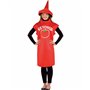 amscan- Bouteille de Ketchup Costume Adulte