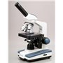 40X-2500X LED Digital Monoculaire Compound Microscope avec scène 3D