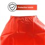 UNIVERSEL - Protège Nuque En PVC Souple - Tronçonnage & Débroussaillage - Pour Casque Protection Bûcheronnage 9102348 - B095KPZR
