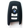 BMW Coque de clé pour voiture en silicone pour BMW 1/3/4/5/6/7 Série F12/F13/F20/21/F30/F26/F23/F34/F35 Noir