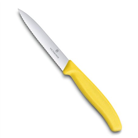 Victorinox 6.7736.L8 Couteau d’Office avec Lame Pointue/Tranchant denté