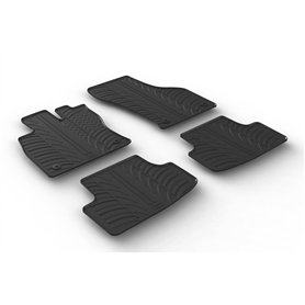 Gledring Set tapis de caoutchouc compatible avec Seat Leon 5F 5 portes 2013-2020 / Volkswagen Golf VII/VIII 5 portes 2012-2019 & Gledring Set tapis de caoutchouc compatible avec Seat Leon 5F 5 portes 2013-2020 / Volkswagen Golf VII/VIII 5 portes 2012-2019 &