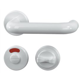 Alpertec plastique-r pour badtüren sperrriegel avec matériel de fixation inclus-blanc - 40130220 Alpertec plastique-r pour badtüren sperrriegel avec matériel de fixation inclus-blanc - 40130220