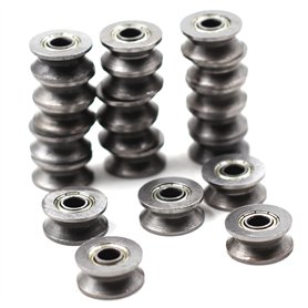 Lot de 20 roulements à billes 624ZZ 4 mm avec rainure en V scellée 4 x 13 x 6 mm Lot de 20 roulements à billes 624ZZ 4 mm avec rainure en V scellée 4 x 13 x 6 mm