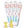 Méridol Brosse à Dents Chirurgicale Ultre Souple - Lot de 4 Brosses