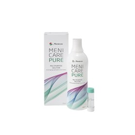 Menicon Menicare Pure 250 ml avec 1 récipient à lentilles
