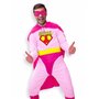Sud Trading Déguisement Biteman Homme - Rose - Taille Unique