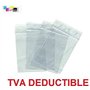 lot de 100 Sachets 350 x 450 mm fermeture zip Transparent. Sachet fermeture zip 35 x 45 cm 50u sac plastique compatible alimenta
