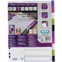 Elba Plastique Tab Intercalaires 1 Register