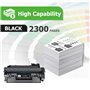 Aztech Cartouche de Toner Compatible pour HP CE505A 05A 05X CE505X CE505D Laserjet P2055DN P2035 P2055 P2030 P2035N P2050 P2055D